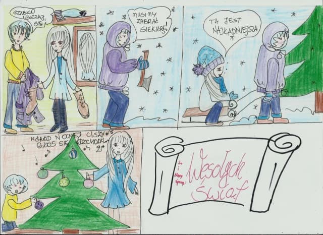 Jak narysować komiks świąteczny - proste techniki i inspiracje Jak narysować komiks świąteczny - proste techniki i inspiracje