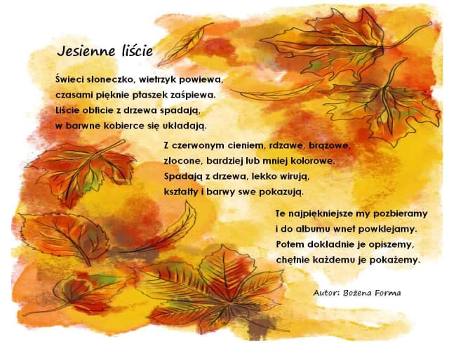 Wiersze o jesiennych liściach – piękno i emocje jesieni w poezji Wiersze o jesiennych liściach – piękno i emocje jesieni w poezji