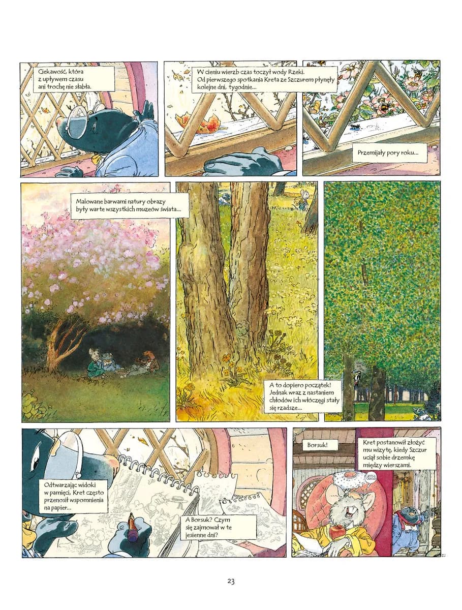 O czym szumią wierzby komiks - odkryj magiczny świat przygód O czym szumią wierzby komiks - odkryj magiczny świat przygód