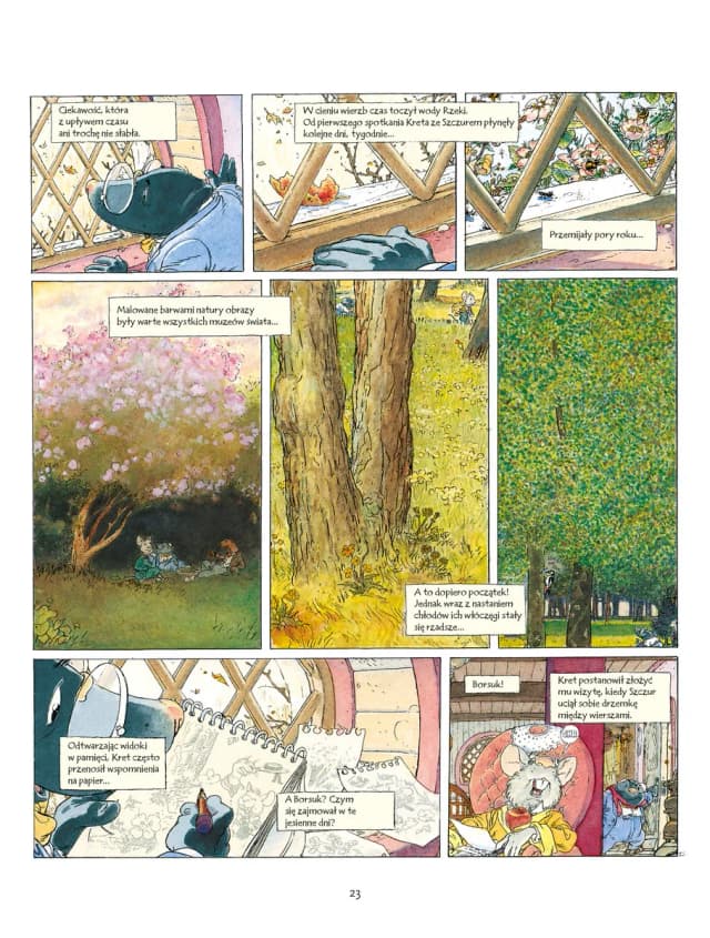 O czym szumią wierzby komiks - odkryj magiczny świat przygód O czym szumią wierzby komiks - odkryj magiczny świat przygód