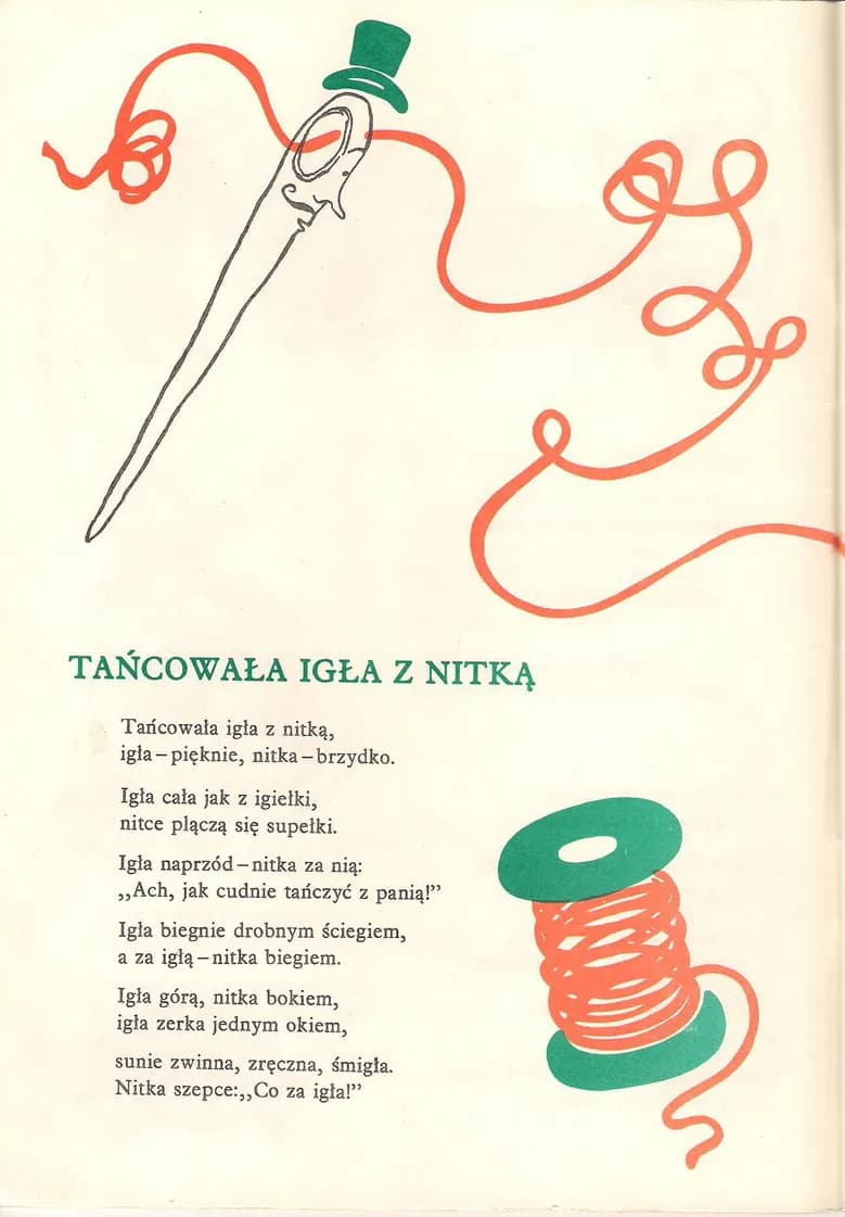 Igła z nitką wiersz - odkryj ukryte znaczenie i moralność w poezji Igła z nitką wiersz - odkryj ukryte znaczenie i moralność w poezji
